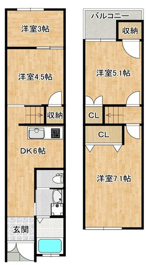 寝屋川市緑町テラス