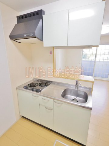 小平市仲町のアパートのキッチン|※同仕様写真