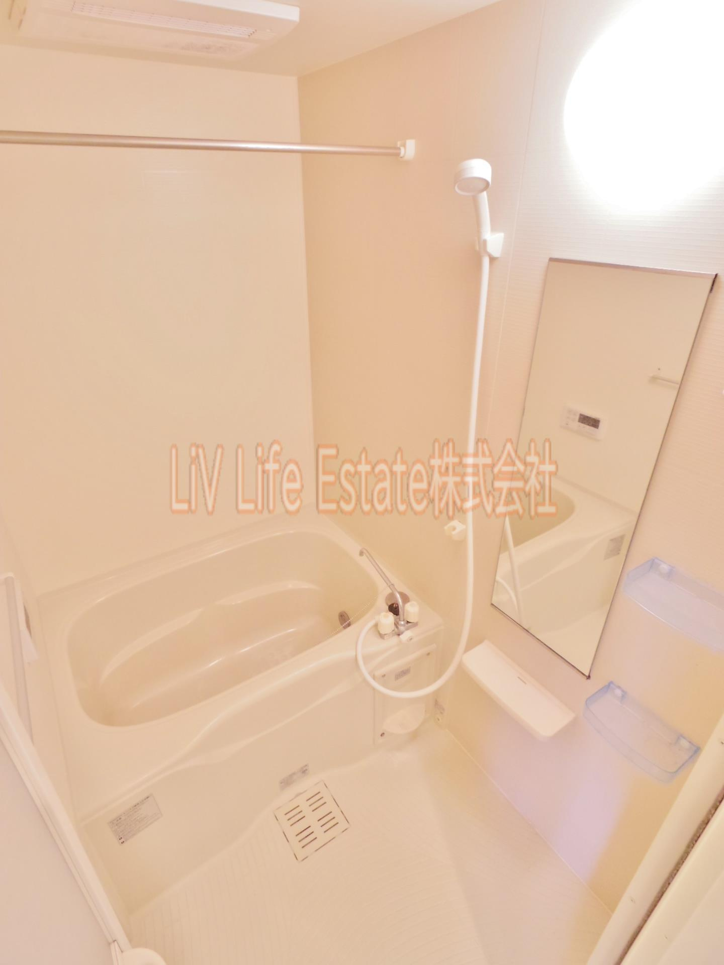 小平市仲町のアパートの浴室|※同仕様写真