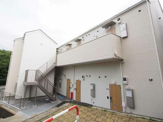 大和市福田７丁目のアパートの外観