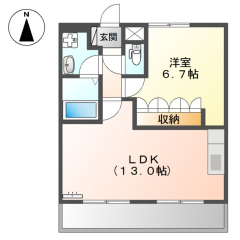 プランドールの間取り