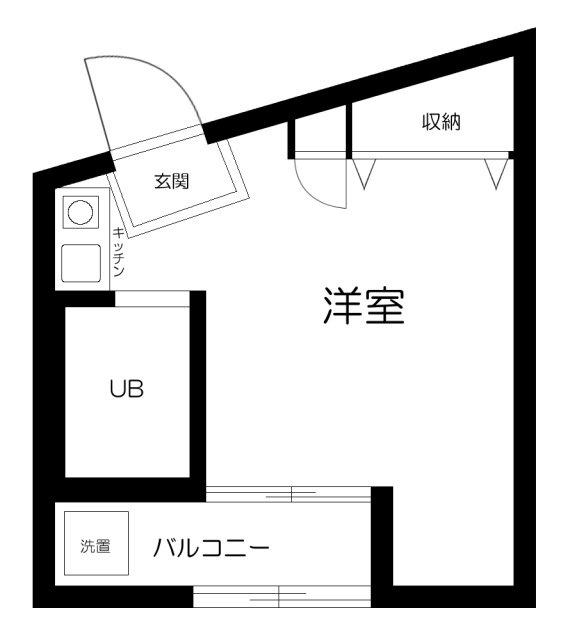 プリンス中野の間取り