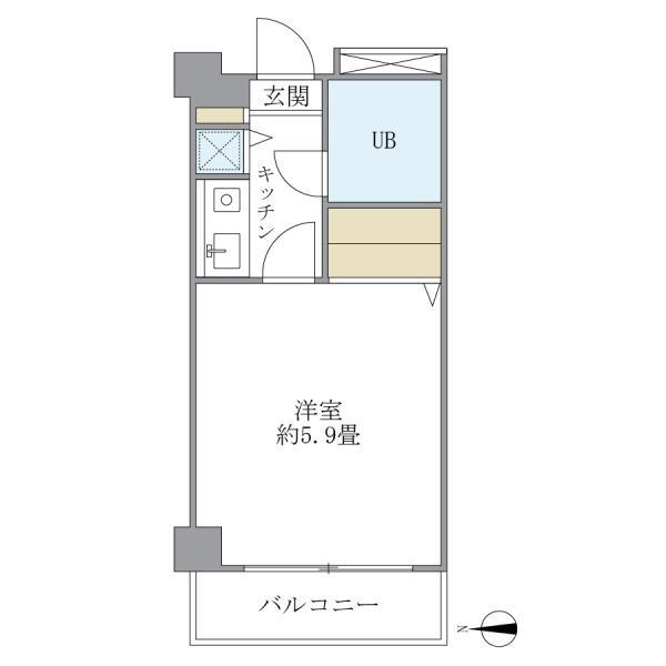 大井町タウンハウスの間取り