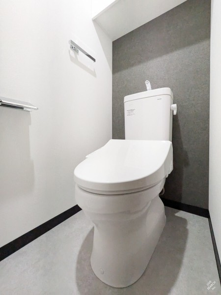 Ｔｈｅ　Ｓｈｉｎａｇａｗａ　Ｅａｓｔ　Ｒｅｓｉｄｅｎｃｅのトイレ|シンプルで使いやすいトイレです