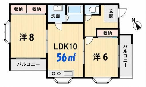 ＦＫビルの間取り