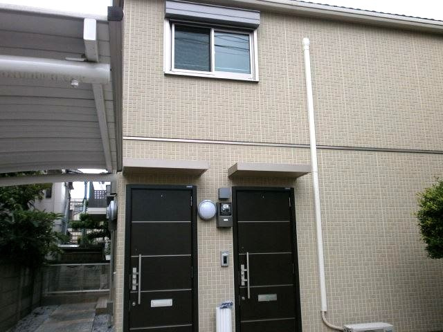 エスポワールＮのエントランス|落ち着いたエントランスです