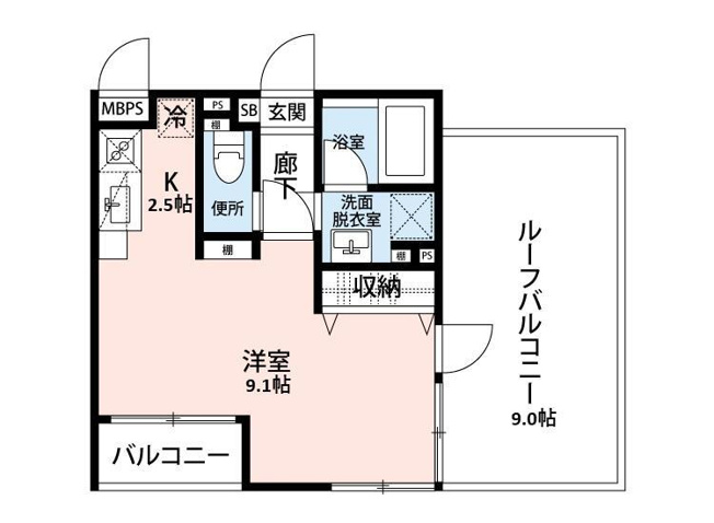 【間取り】 | コルト羽根木