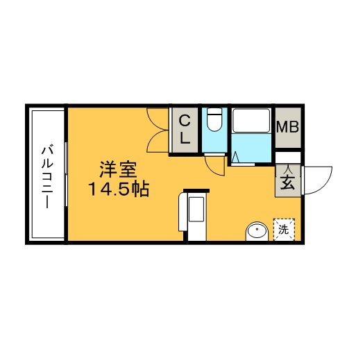 STビル【キャッシュバック対象物件】の間取り