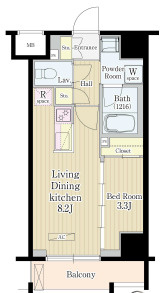 松葉の間取り