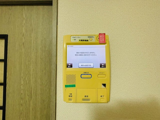 エステートモア博多Ⅱの防犯設備
