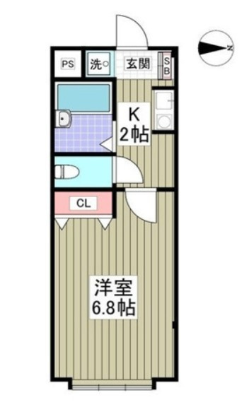 グレイスハイツ東綾瀬の間取り