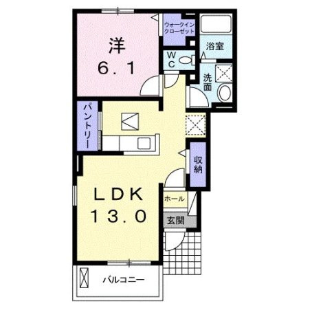 メゾン大地の間取り