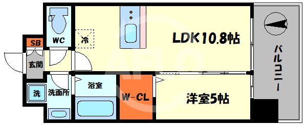 ATKレジデンスなんばの間取り|ATKレジデンスなんば　間取り