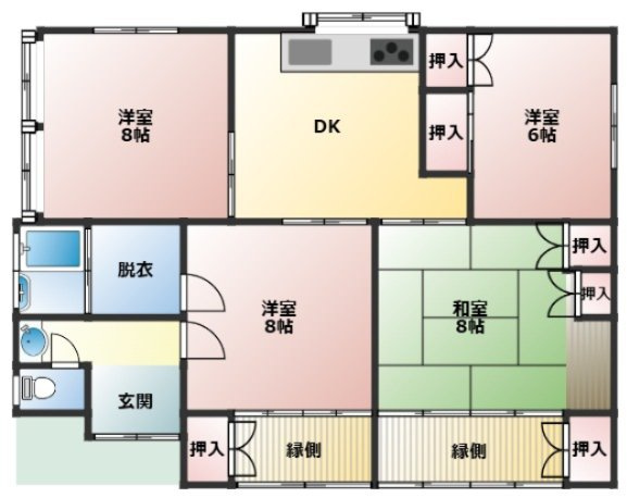 【間取り】 | 南区海路口町 | ☆平屋建て☆