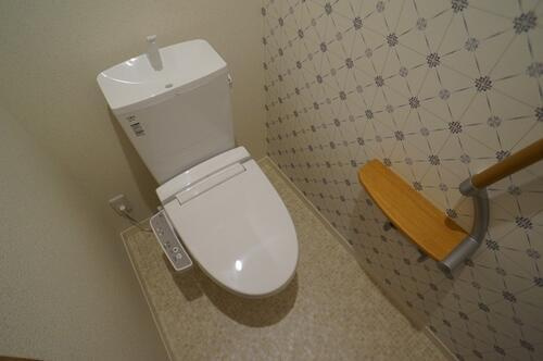 ボンヌ　シャンスのトイレ|ゆったりとした空間のトイレです