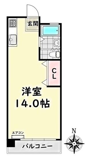 【間取り】 | 村上ハイツ【名古屋市賃貸・ペット可】