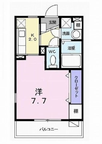 【間取り】 | カーサ　ブレッツァ