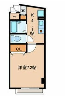 Rozen5番館の間取り