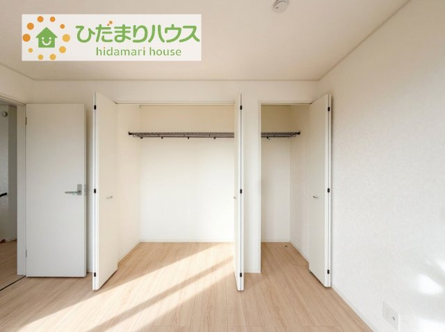 【収納】 | 常総市若宮戸第2　新築戸建　1号棟 | 各居室にはしっかりと収納を完備！