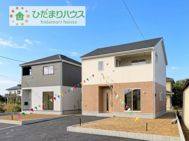 【外観】 | 常総市若宮戸第2　新築戸建　1号棟 | 今から見たいも大歓迎！！お気軽にお問い合わせください！