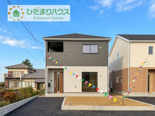【外観】 | 常総市若宮戸第2　新築戸建　1号棟 | 閑静な住宅街で叶える静かな暮らし。