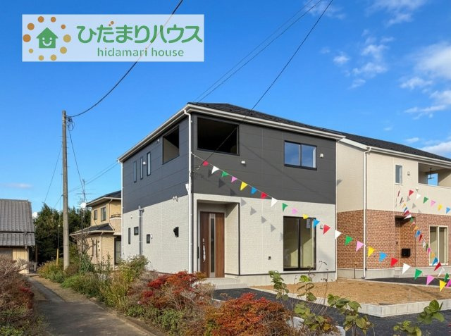 【外観】 | 常総市若宮戸第2　新築戸建　1号棟 | 是非一度、ご家族そろってご内覧ください♪
