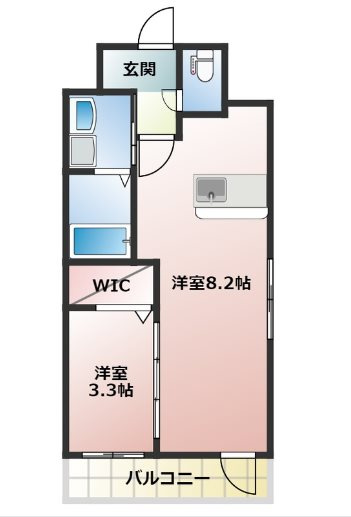 エンブレイス博多駅南の間取り