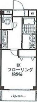メゾンジャルダン本館の間取り|メゾンジャルダン本館