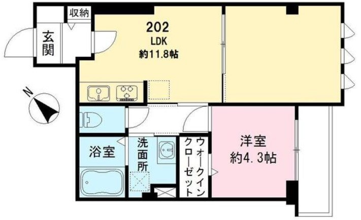 AY荻窪の間取り