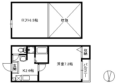 メゾンド井尻の間取り