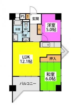 アルテハイム宮ノ陣の間取り