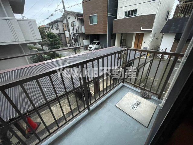 ファーストクラス桜ヶ丘のバルコニー