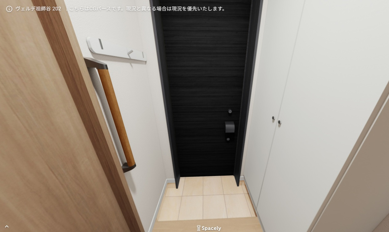 ヴェルデ祖師谷の玄関