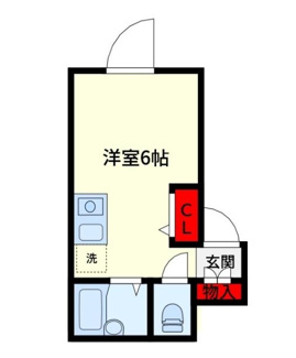 【間取り】 | アマックス五反野Ⅲ | 間取りです。