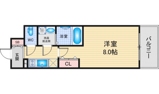 【間取り】 | エスリード名古屋黒川グランス | 略図の為、現状優先