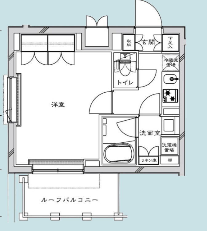 ルーブル聖蹟桜ヶ丘 の間取り