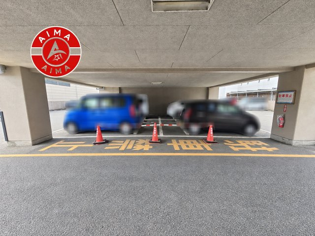 箱崎エクセル南22の駐車場|敷地内の駐車場です。