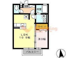 エマーブルⅢ A棟の間取り