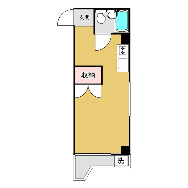川崎市中原区井田中ノ町の賃貸マンションの間取り