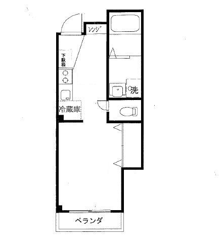 五反野ステーツの間取り|間取りです。