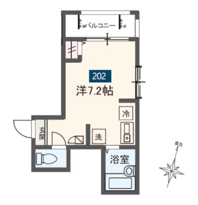 MELDIA四ツ木Ⅳの間取り