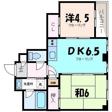 ベルビルの間取り