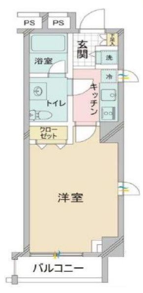 スカイコート茗荷谷壱番館の間取り