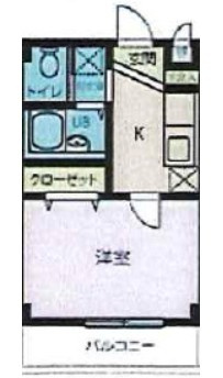 YASUIビル第6　仲介手数料（賃料の1.10ヵ月）の50％OFF対象物件！の間取り