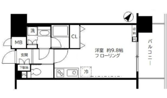 サンクレール荒川ブランガーデンの間取り