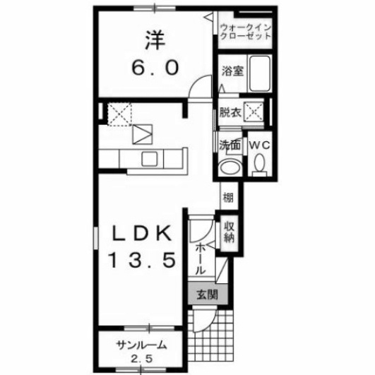 【間取り】 | リキティルⅡ
