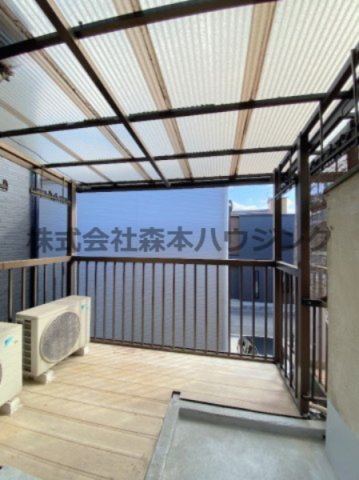 【展望】 | 　寝屋川市高柳2丁目38テラスハウス | 南向きの眺望です