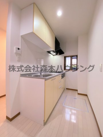 【キッチン】 | 　寝屋川市高柳2丁目38テラスハウス | 使いやすいキッチンです