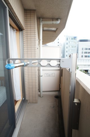 Ryusen初台のバルコニー