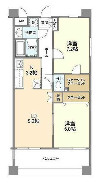 サンハイム鶴見の間取り|間取りです。